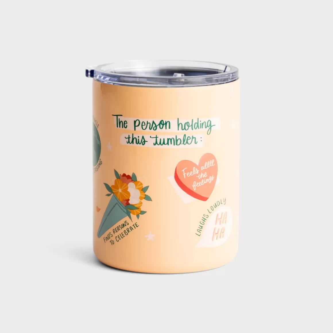 DaySpring Mugs & Drinkware | Encouragement>Struggle Bus - Holding This Tumbler - Stainless Steel Tumbler