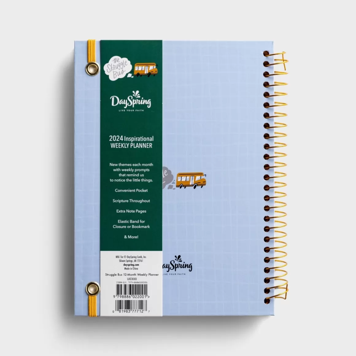 DaySpring Calendars & Planners>Struggle Bus - It's The Little Things: Monthly/Weekly 2024 Planner