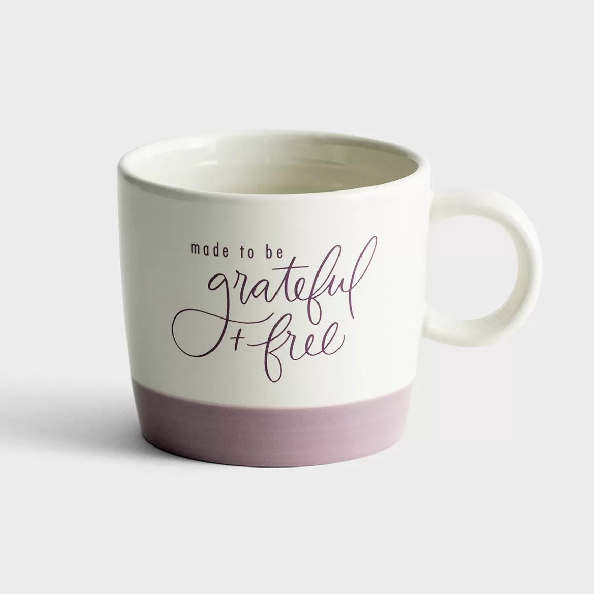 DaySpring Mugs & Drinkware | Gifts for Coworkers>Studio 71 - Grateful + Free - Ceramic Mug