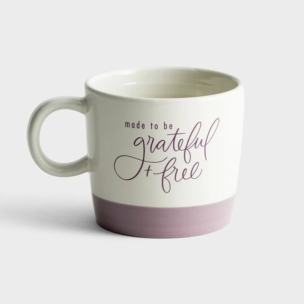 DaySpring Mugs & Drinkware | Gifts for Coworkers>Studio 71 - Grateful + Free - Ceramic Mug