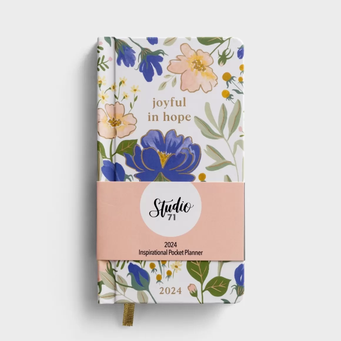 DaySpring Calendars & Planners>Studio 71 - Joyful In Hope 2024 Premium Pocket Planner