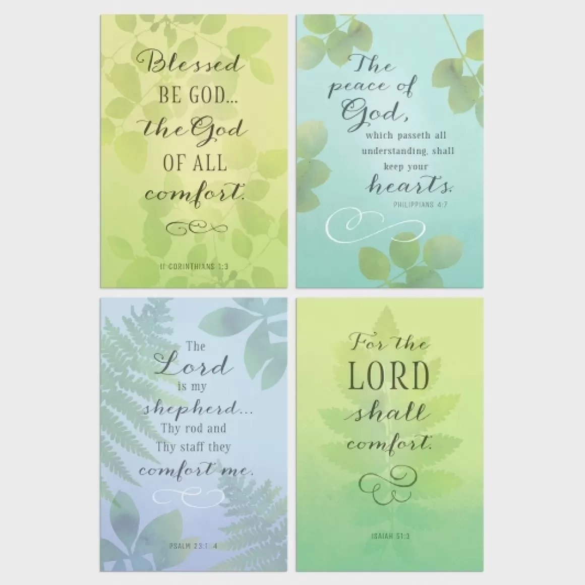 DaySpring Sympathy | Boxed Cards>Sympathy - Thoughts & Prayers - 12 Boxed Cards, KJV