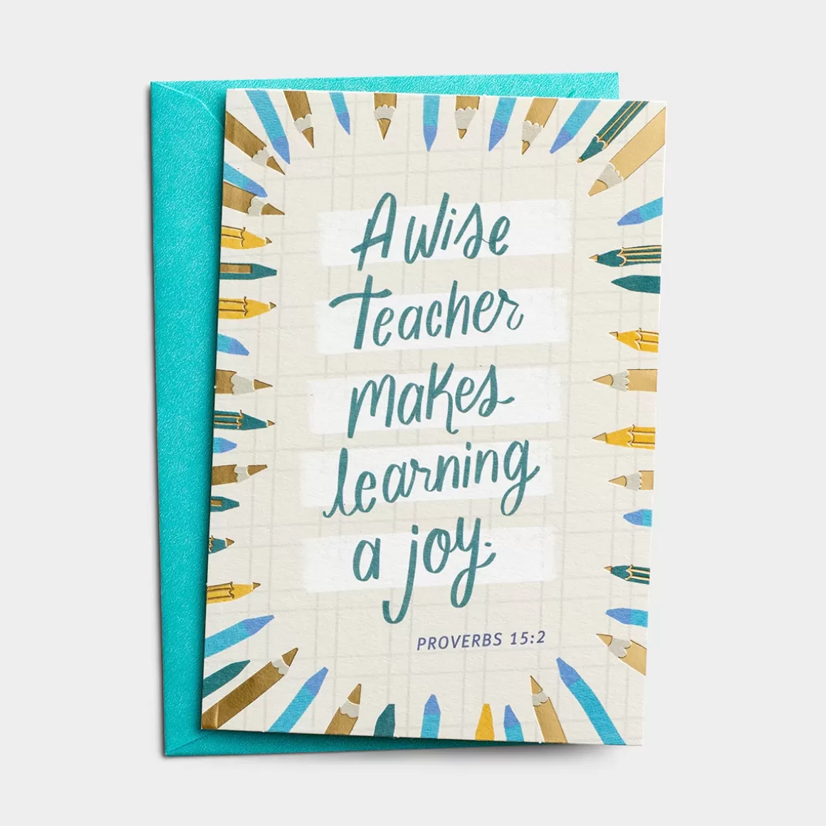 DaySpring Encouragement>Teacher Appreciation - A Wise Teacher - 3 Premium Cards