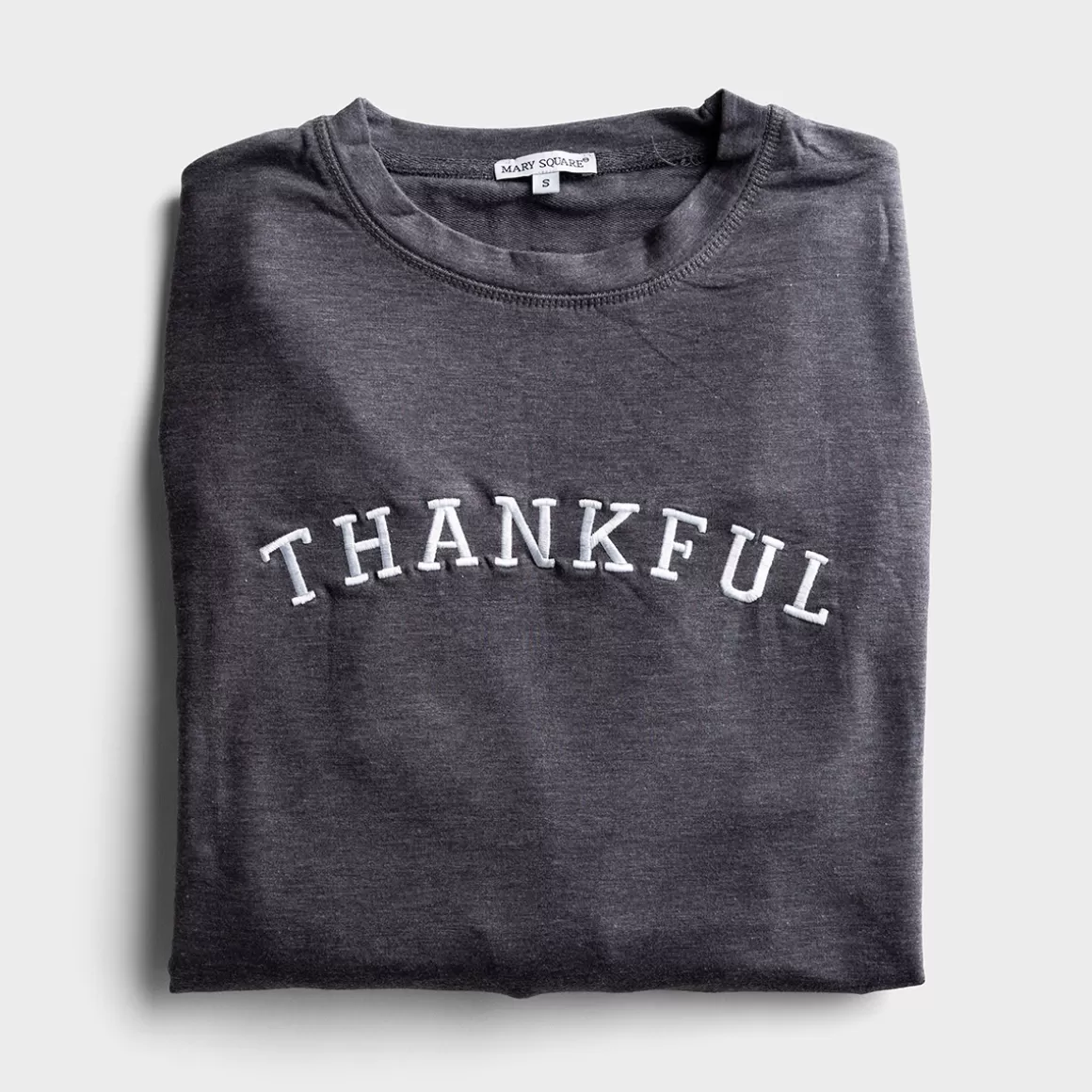 DaySpring Gifts for Friends | Apparel & Accessories>Thankful - Crew Neck Sweatshirt