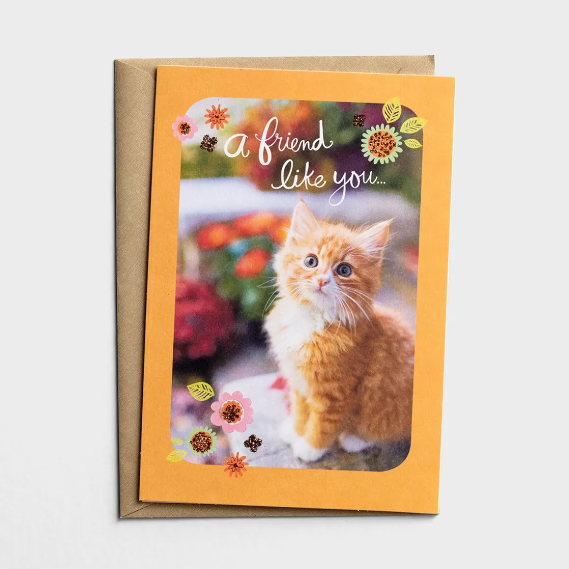 DaySpring Greeting Cards>Thanksgiving - Friend - A Friend Like You - 1 Premium Card