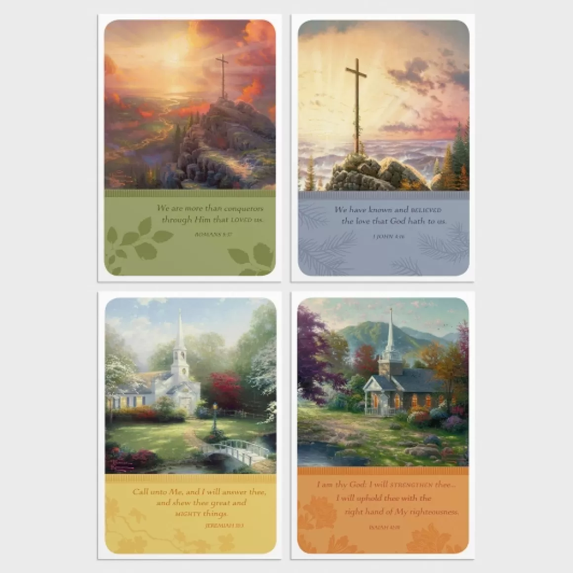 DaySpring Encouragement | Boxed Cards>Thomas Kinkade - Encouragement - 12 Boxed Cards, KJV