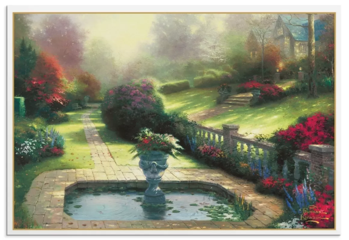 DaySpring Boxed Cards>Thomas Kinkade - Thank You - 12 Boxed Cards, KJV