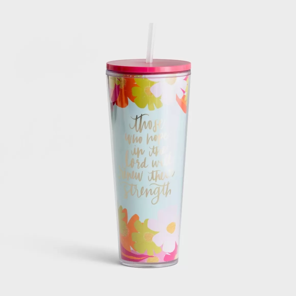 DaySpring Gifts for Her | Mugs & Drinkware>Those Who Hope Straw Tumbler