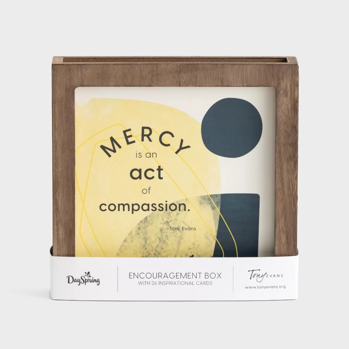 DaySpring Gifts for Him | Office & Desktop>Tony Evans - Compassion - Promise Box