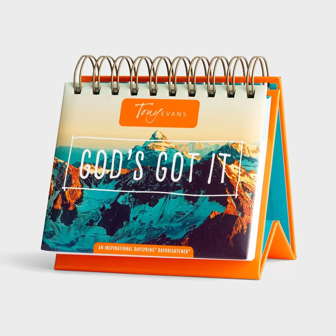 DaySpring Gifts for Him | Difficult Times>Tony Evans - God's Got It - 365 Day Perpetual Calendar