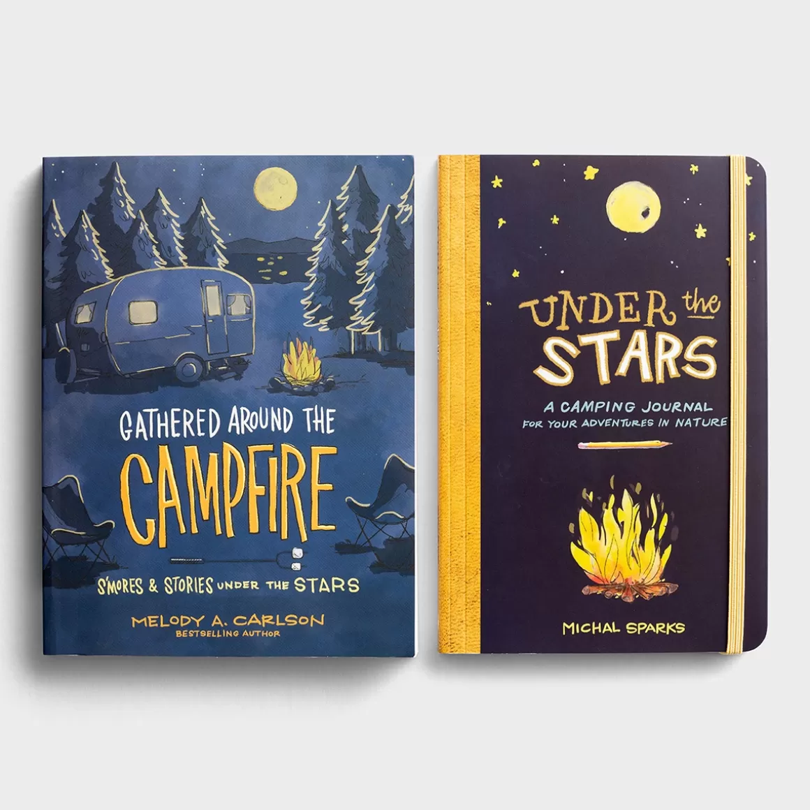 DaySpring Children's Books | Gift Sets>Under the Stars - Camping Journal and Book Gift Set