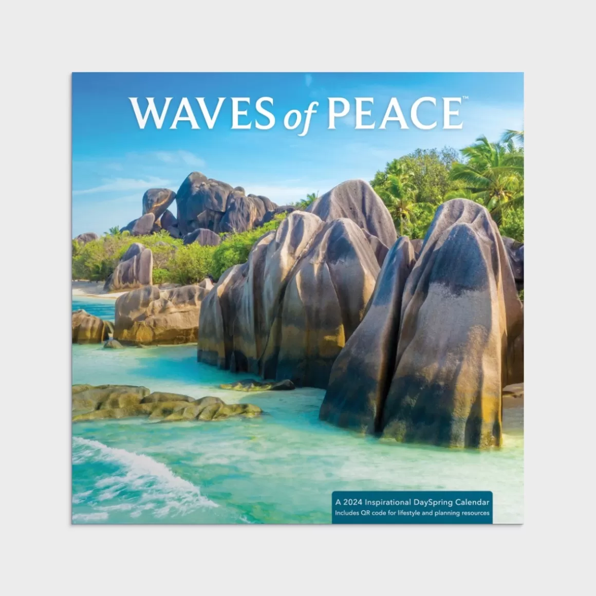 DaySpring Calendars & Planners>Waves of Peace 2024 Wall Calendar