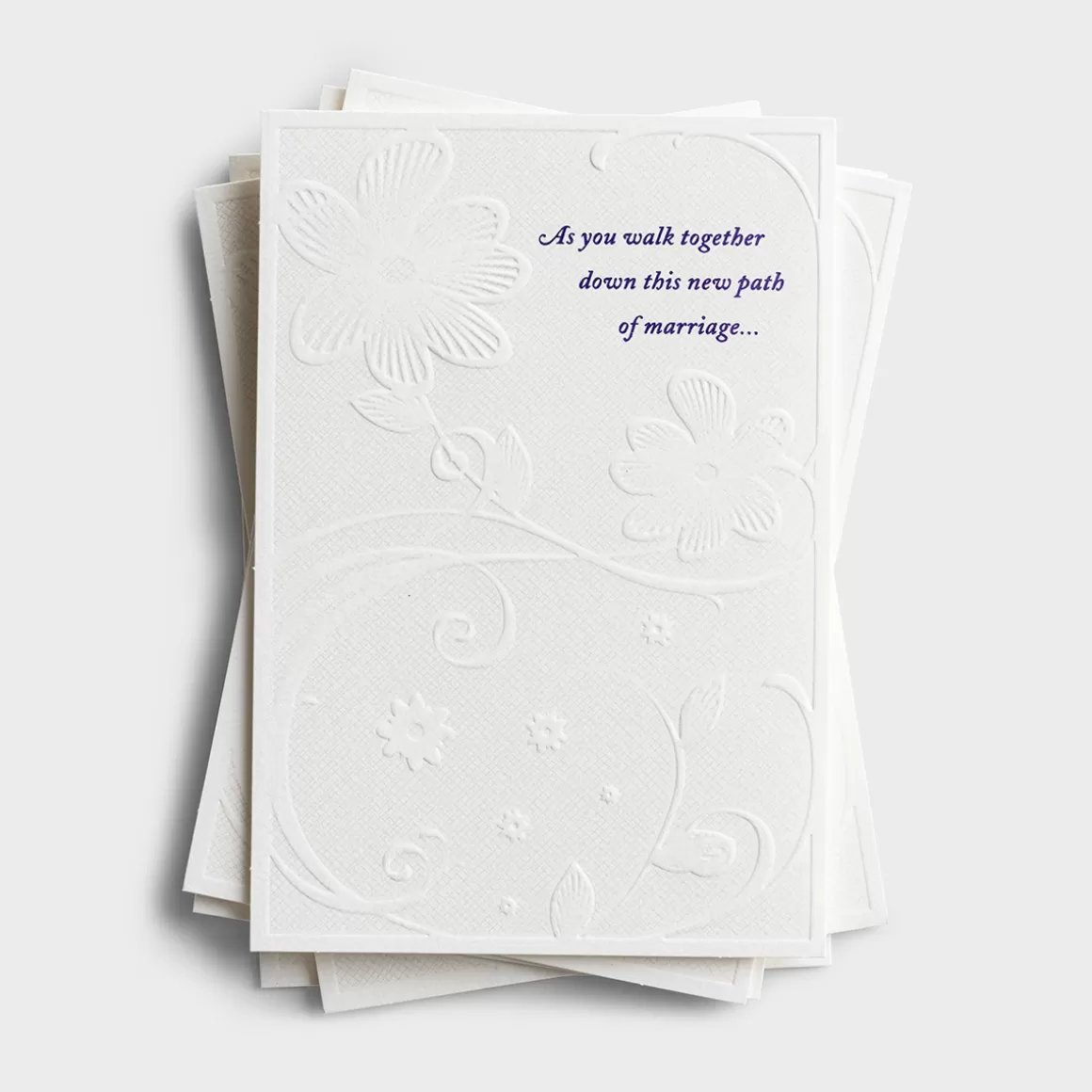 DaySpring Wedding | Wedding & Anniversary>Wedding - As You Walk Together - 6 Premium Cards