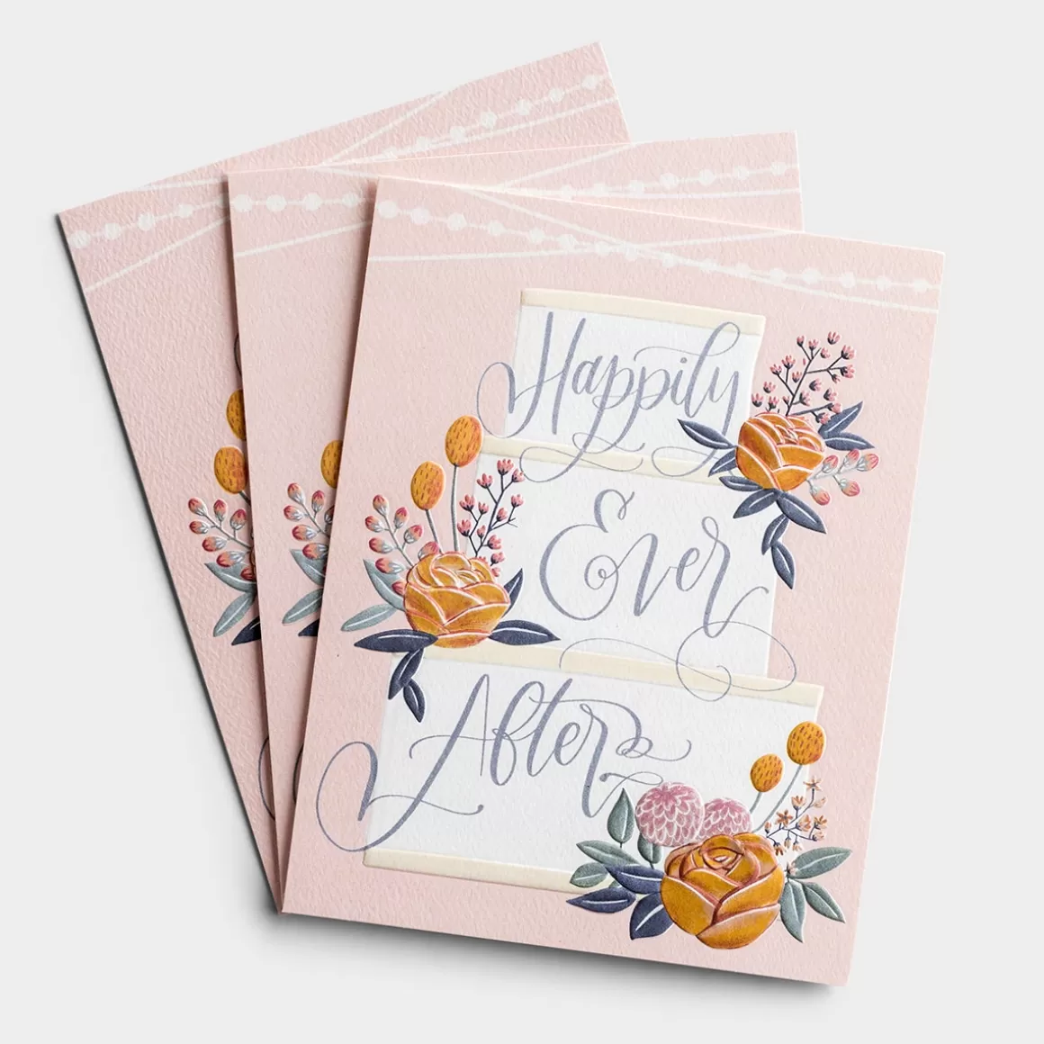 DaySpring Wedding & Anniversary | Studio 71>Wedding - Happily Ever After - 3 Premium Studio 71 Cards