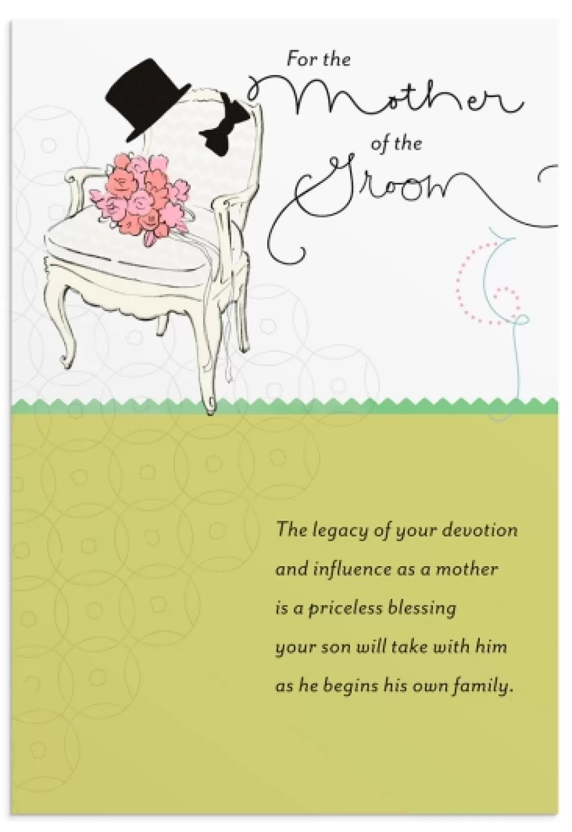 DaySpring Wedding & Anniversary | Greeting Cards>Wedding - Mother Of The Groom - 1 Premium Card