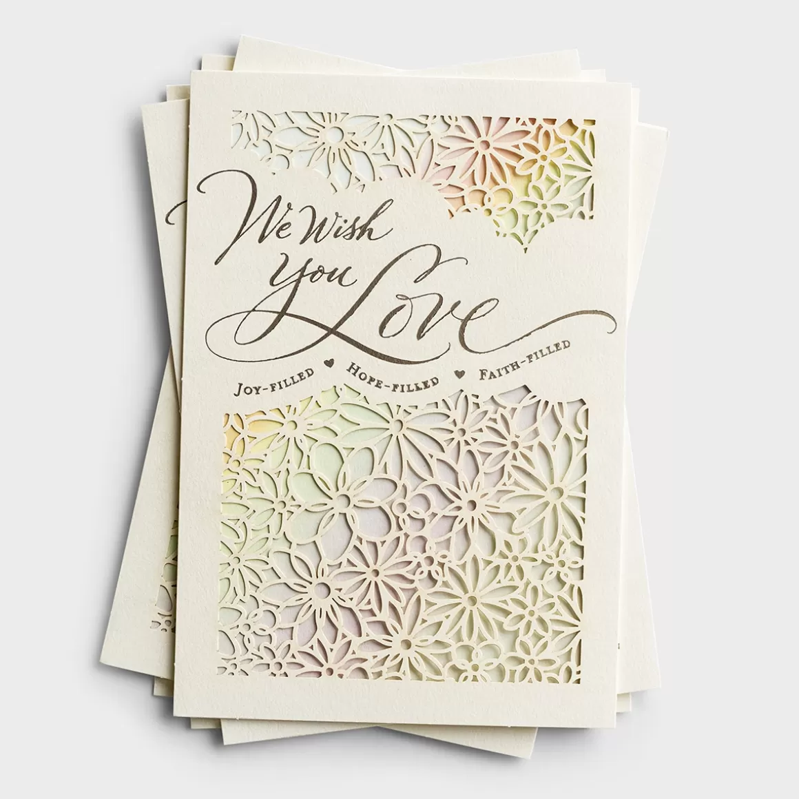 DaySpring Wedding & Anniversary | Wedding>Wedding - We Wish You Love - 6 Premium Cards