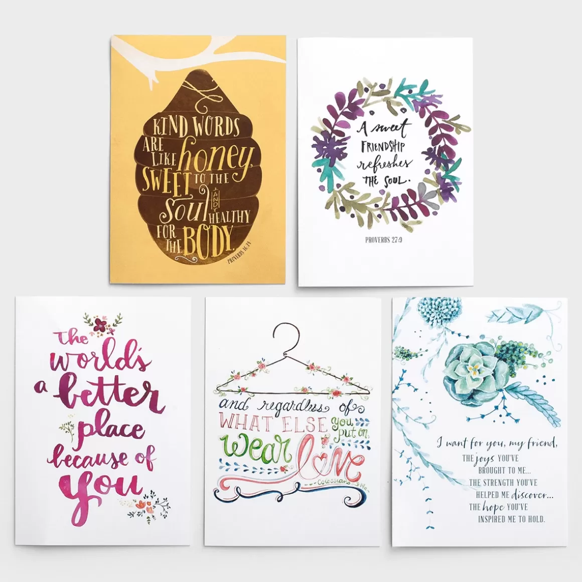 DaySpring Encouragement | Stationery>Words of Encouragement - Book of 20 Postcards