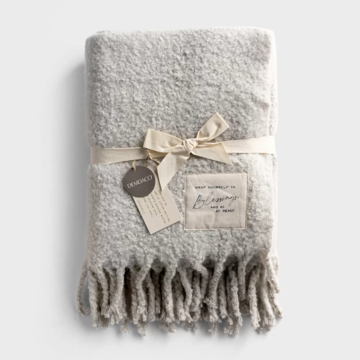 DaySpring Blankets | Gifts for Her>Wrap Yourself In Blessings - Throw Blanket