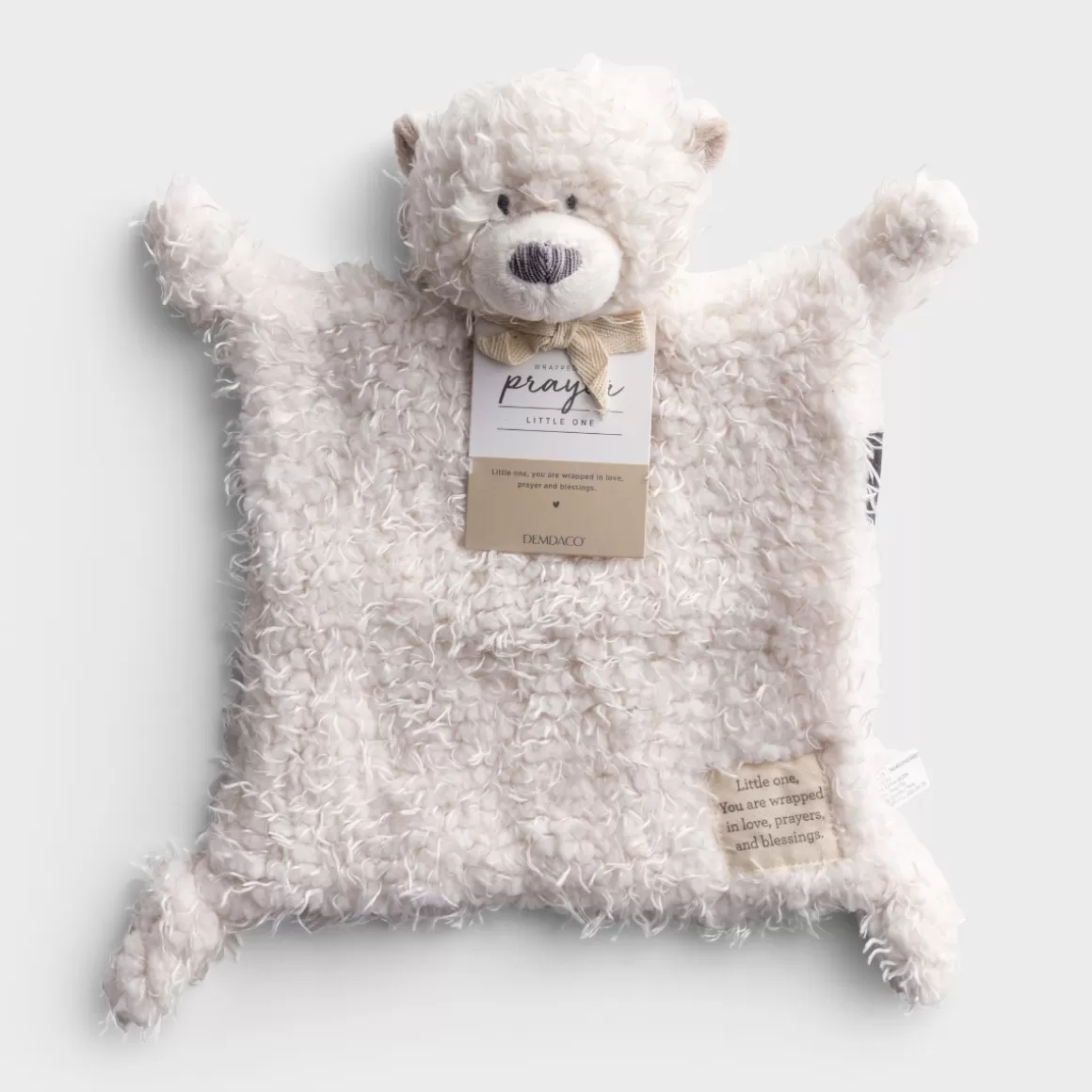 DaySpring Baby Celebrations>Wrapped in Prayer Blankie Bear