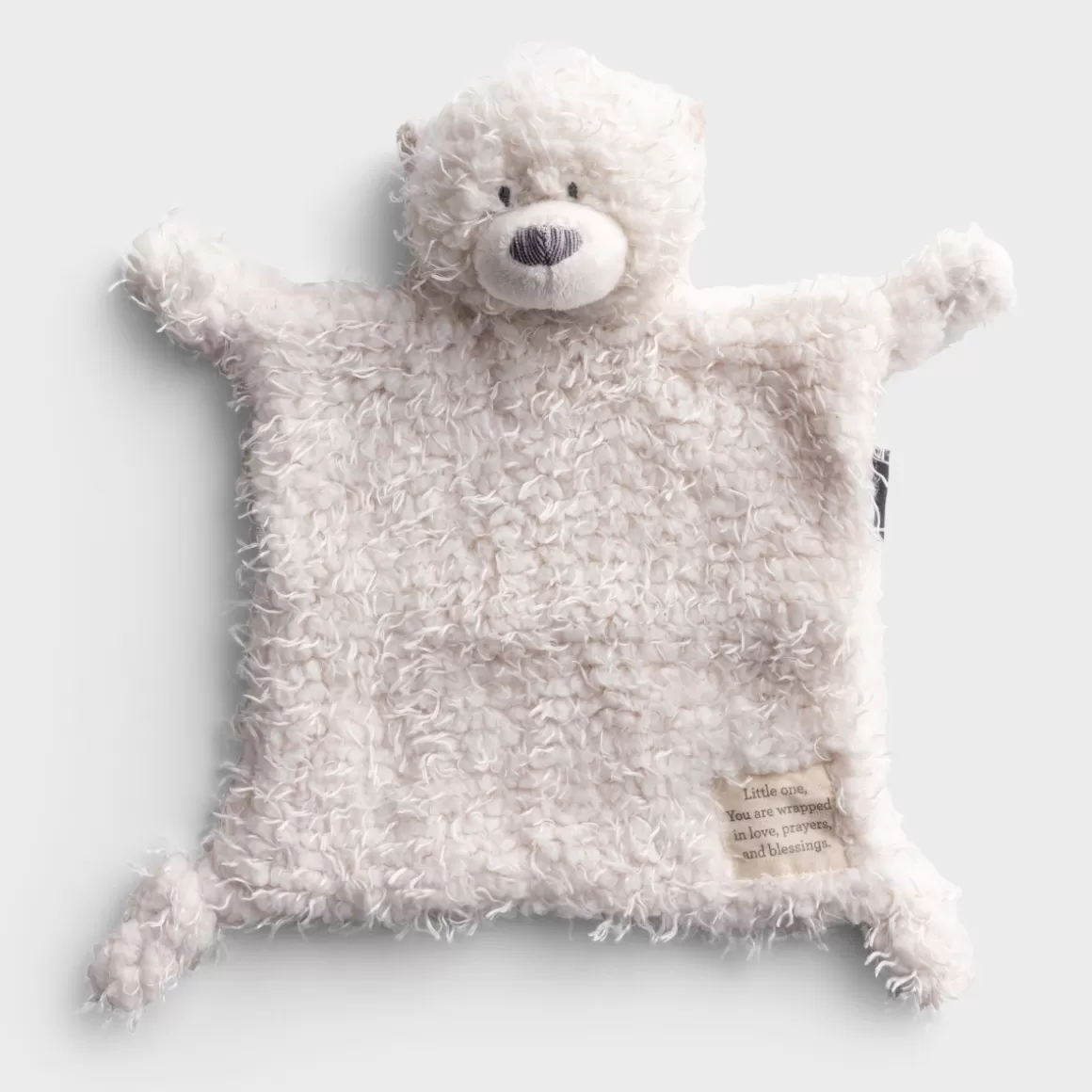 DaySpring Baby Celebrations>Wrapped in Prayer Blankie Bear