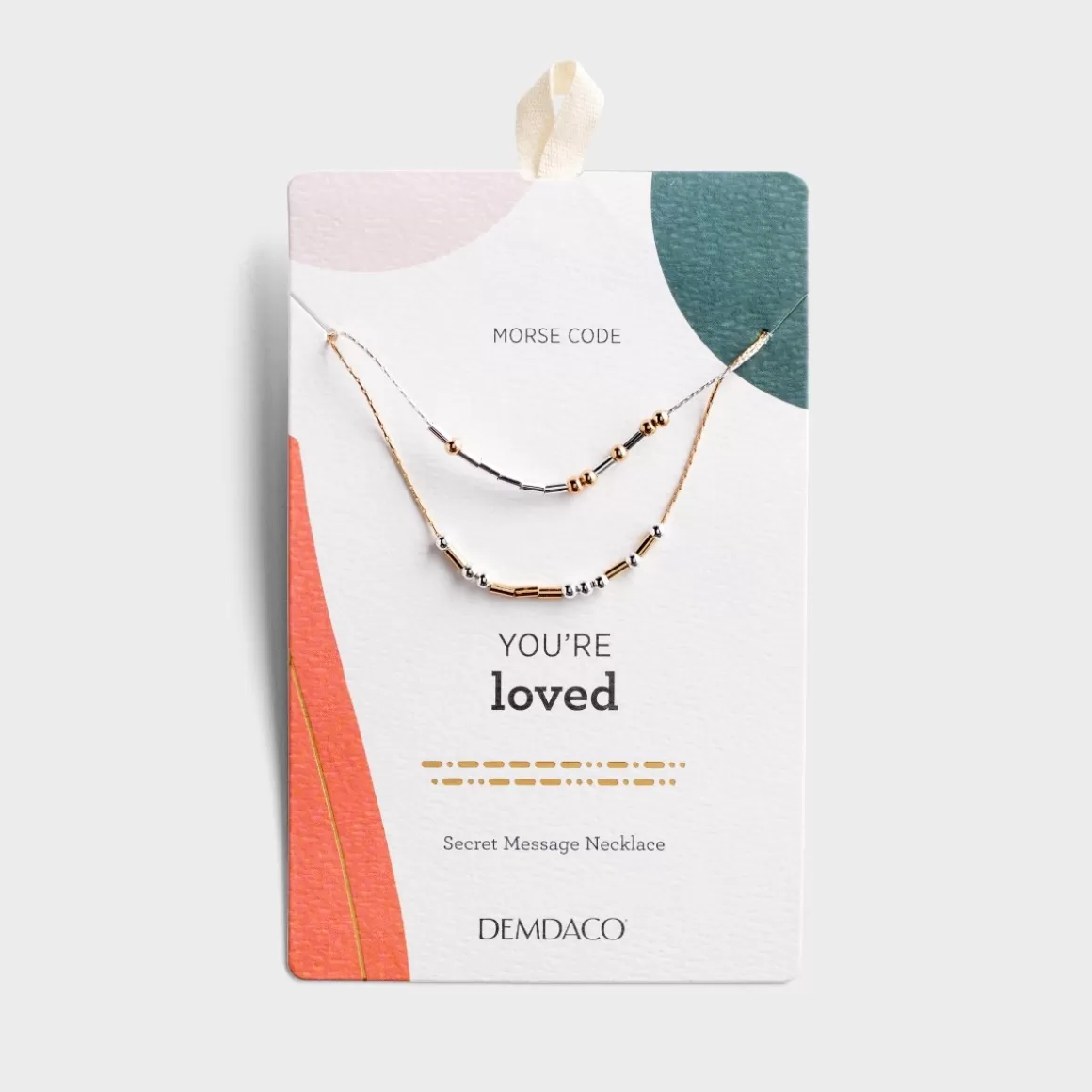 DaySpring Jewelry>You're Loved - Morse Code Necklace